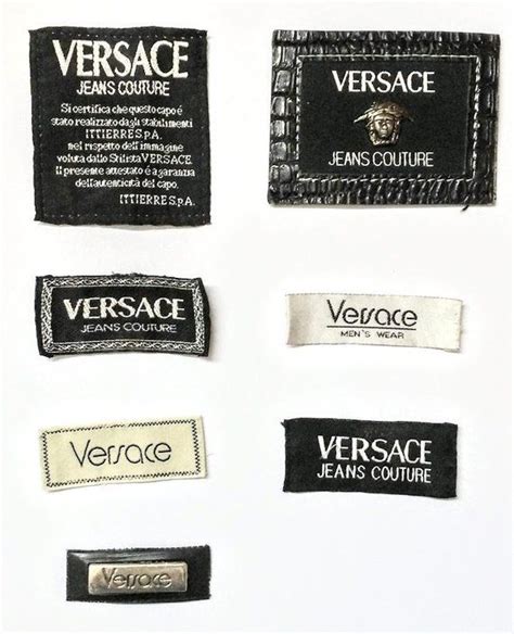 vintage versace jeans couture label|versace jeans couture white shirt.